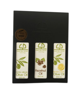 Products: Gift Pack 3 x 100ml each of Extra Virgin Olive Oils - Dunford Grove