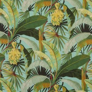 Products: La Palma Aqua - Fabrics and Homewares at McKenzie House NZ