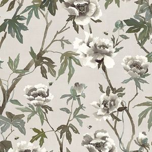 Products: Peonia Linen Parchment - Fabrics and Homewares at McKenzie House NZ