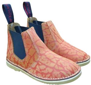 Boots: Hunter Jr - Printed Orange