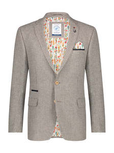 A Fish Named Fred: A Fish Named Fred - Small Check Blazer