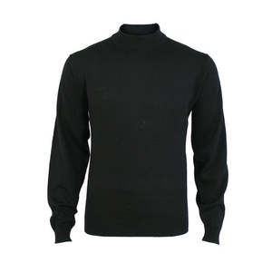 Silverdale Knitwear: Silverdale Turtleneck - Black