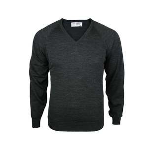 Silverdale - V-neck Merino Jersey - 10 Colour Options