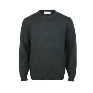 Silverdale Knitwear: Silverdale - Crew Neck Jersey - Charcoal