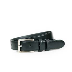 Pierre Cardin: Parisian - Duke Leather Belt - Black or Brown