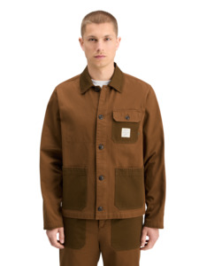 Scotch And Soda: Scotch & Soda x Joe Jonas Collab - Twill Jacket - Bison