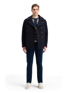 Scotch & Soda - Wool Blend Peacoat - Night
