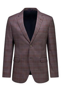 Cambridge Clothing: Gibson - Ayden/Caper Suit - Mahogany Check