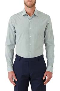 Gibson - Motion Striped Shirt - Black or Green