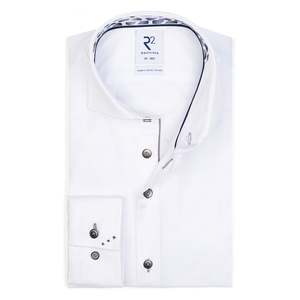 R2 Amsterdam: R2 Amsterdam - Fine Twill Shirt - White