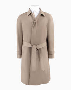 Rembrandt - Loch Water-Resistant Raglan Trench Coat - Camel Brown