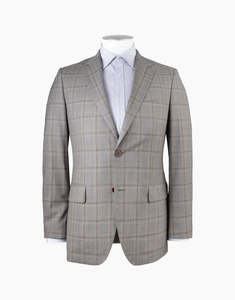 Suits And Seperates: Rembrandt - Cooper/Lotus Suit - Grey & Brown Check