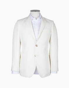 Suits And Seperates: Rembrandt - Malta/Evans White Linen Suit