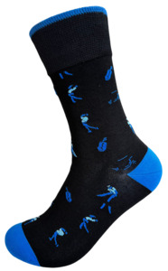 Designer Textiles - Cotton/Bamboo Socks - Golf