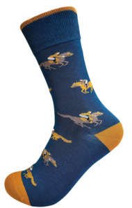 Designer Textiles - Cotton/Bamboo Socks - Horses