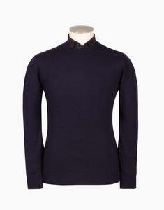 Knitwear: Rembrandt - Naseby Jersey - Navy