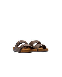 Footwear: Rodd & Gunn - Raglan Slide - Chocolate