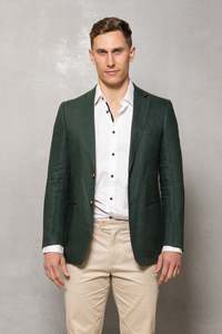 Cutler & Co - Johnson Linen Blazer - Three Colour Options