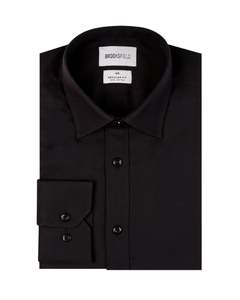Brooksfield Staple Shirt - Black