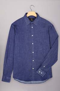 50 Shirts: Culter & Co - Blake Shirt - Blue Denim