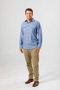 Lichfield - Vonella Single Pocket Shirt - Blue