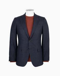 Black Friday 20 Off Rembrandt A Fish Named Fred Blazers: Rembrandt - Hawker Blue/Maroon Check Blazer