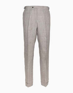 %E2%98%80%EF%B8%8F Sizzling Summer Savings %E2%98%80%EF%B8%8F: Rembrandt - Evans Beige Hounds Tooth Trouser