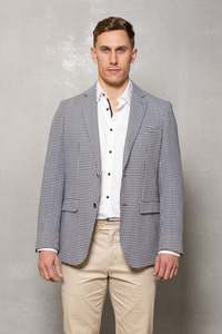 Sale Suits And Blazers: Cutler & Co - Beckett Blazer - Vapour Houndstooth