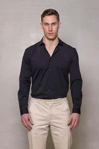 Cutler & Co - Beaumont Stretch Shirt - Black