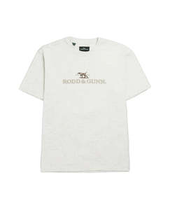Tees Sweatshirts And Casual Tops: Rodd & Gunn - The Peaks Logo Tee - Marble or Midnight