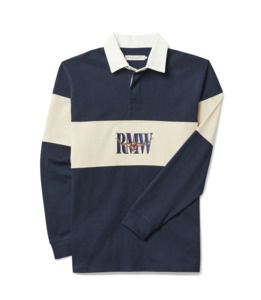 R. M. Williams - Heritage Rugby Knit - Navy/Sand