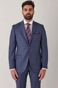 Cambridge - Hawkesbury/Derby Suit - Blue Check