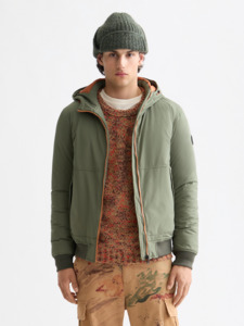 Scotch & Soda - Hooded Softshell Padded Jacket