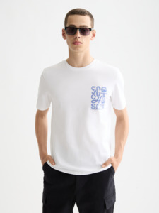 Scotch & Soda - Left Chest Logo Tee - Three Colourways