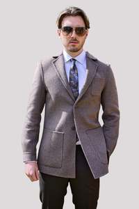 Saville Row: Savile Row - Asher Feather Blazer - Sand