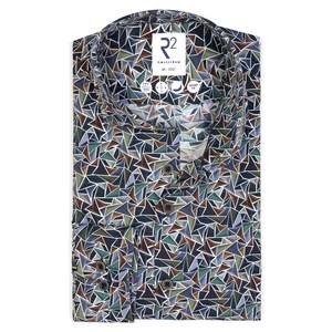 Shirts: R2 Amsterdam Shirts - Dark Green