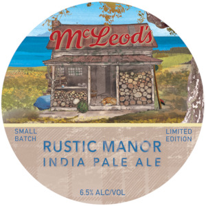 NZ IPA: Rustic Manor US IPA