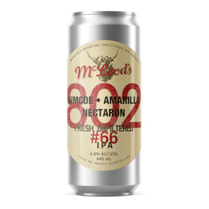 802 Cans: 802 #66 Unfiltered IPA