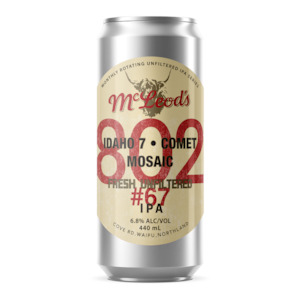 802 Cans: 802 #67 Unfiltered IPA