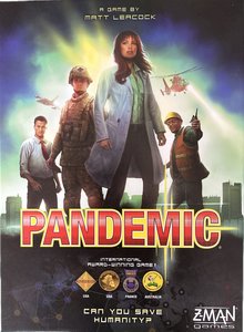 Pandemic - McMurray Games - Christchurch Board Game Rentals
