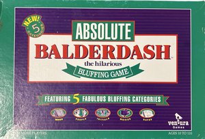 Products: Absolute Balderdash - McMurray Games - Christchurch Board Game Rentals