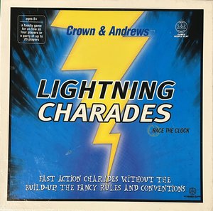 Products: Lightning Charades - McMurray Games - Christchurch Board Game Rentals