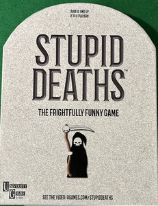 Products: Stupid Deaths - McMurray Games - Christchurch Board Game Rentals
