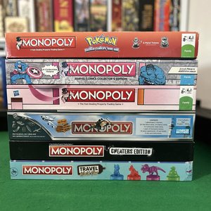 Products: Monopoly Variants - McMurray Games - Christchurch Board Game Rentals