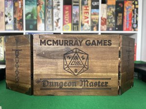 Products: DND Dungeon Master Screen Large (customisable) - McMurray Games - Christchurch Board Game Rentals