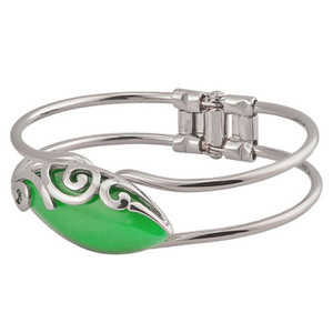 Cat's Eye Spirals Bangle