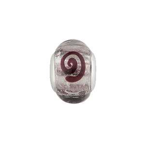 Products: Spiral Clear Glass Bead