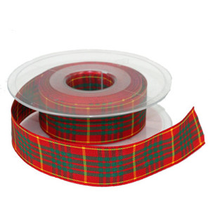 Products: Cameron Modern Tartan Ribbon (One Metre)