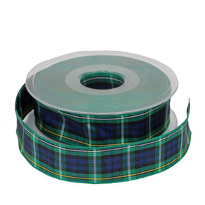 Products: Campbell Tartan Ribbon (One Metre)