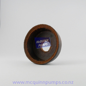 1 3/4 inch Leather Cup B&H – Each
